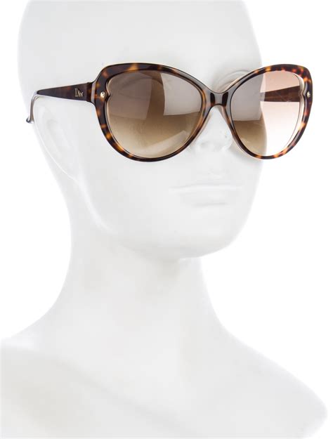 christian dior sunglasses cat eye